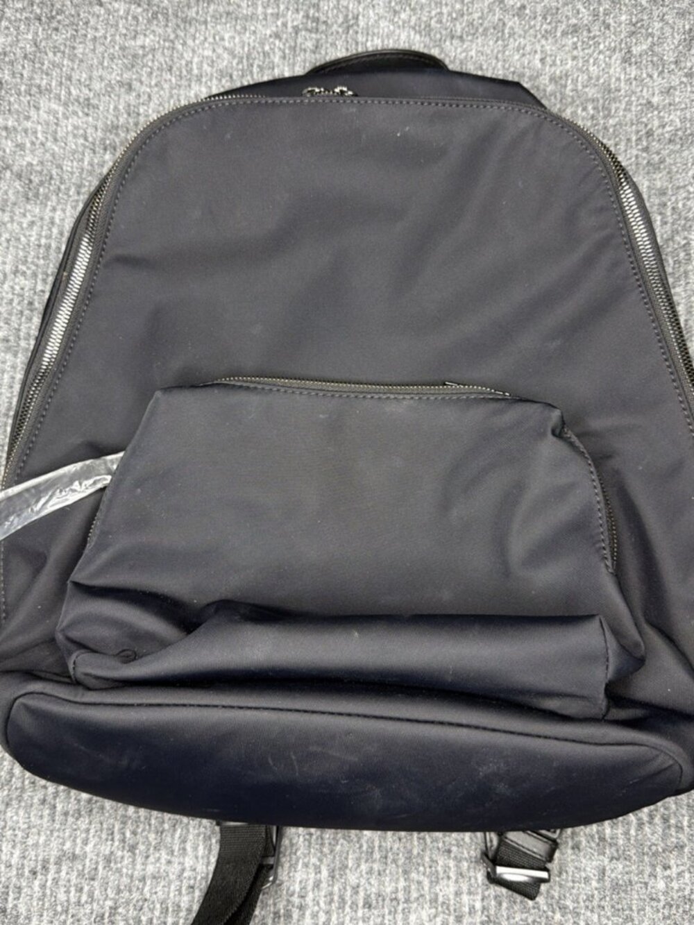 Away The Front Pocket Backpack Navy Blue with Laptop Compartment
